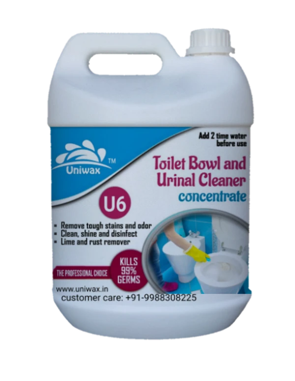 Toilet cleaner concentrate 5 liter makes 20 liter U6 - 5kg